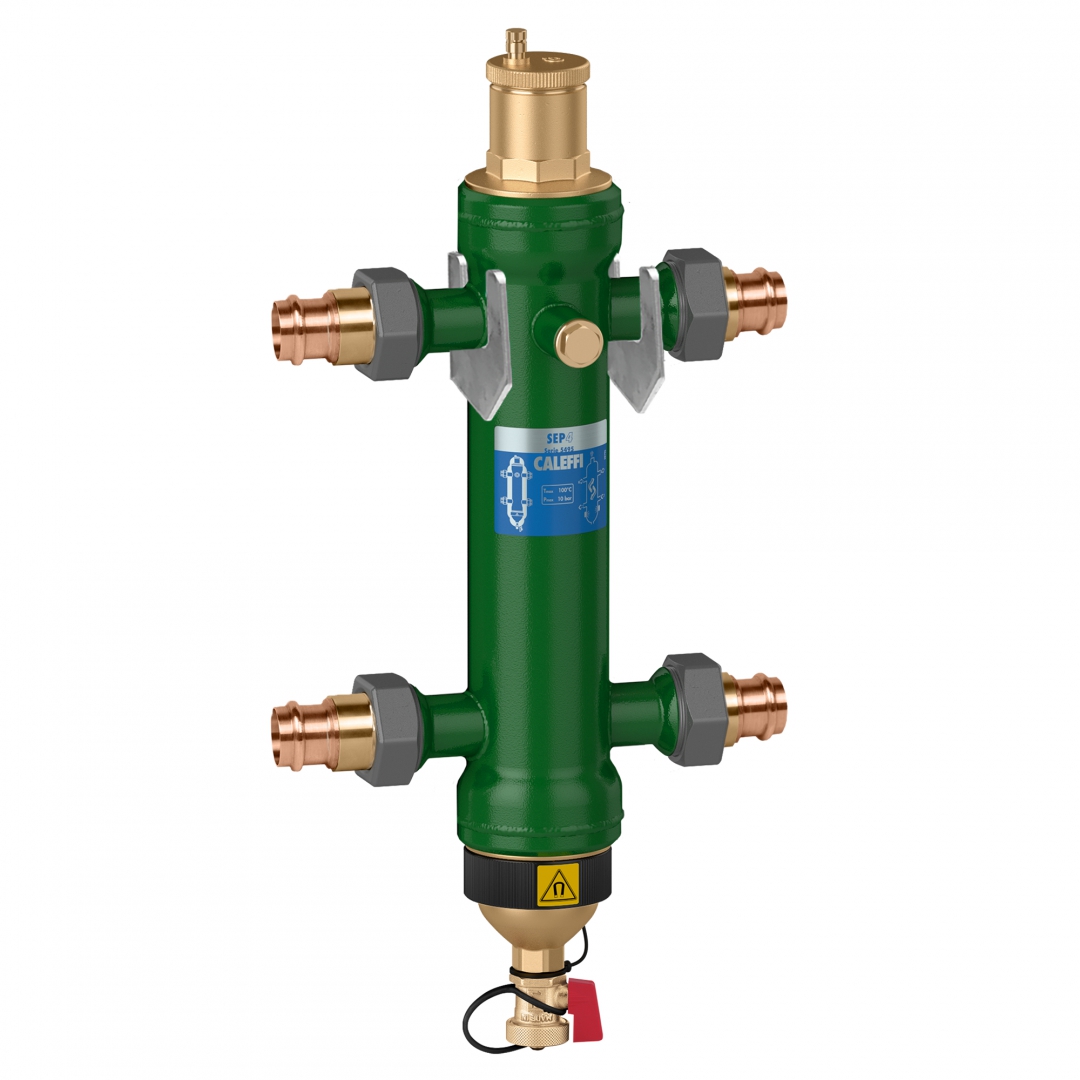 CALEFFI CALEFFI SEP4 4-in-1 Hydraulic Separators - Press CALEFFI CALEFFI SEP4 4-in-1 Hydraulic Separators - Press