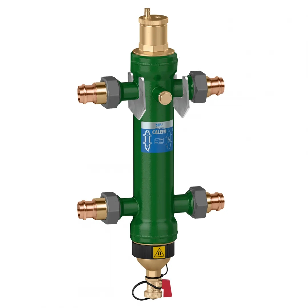 CALEFFI CALEFFI SEP4 4-in-1 Hydraulic Separators - Press