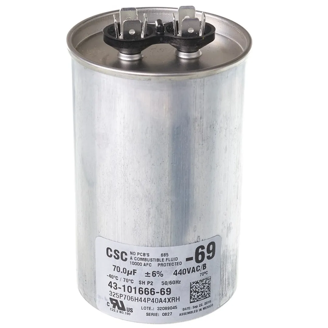 SURE COMFORT SURE COMFORT Capacitors - Dual Voltage, Round SURE COMFORT SURE COMFORT Capacitors - Dual Voltage, Round