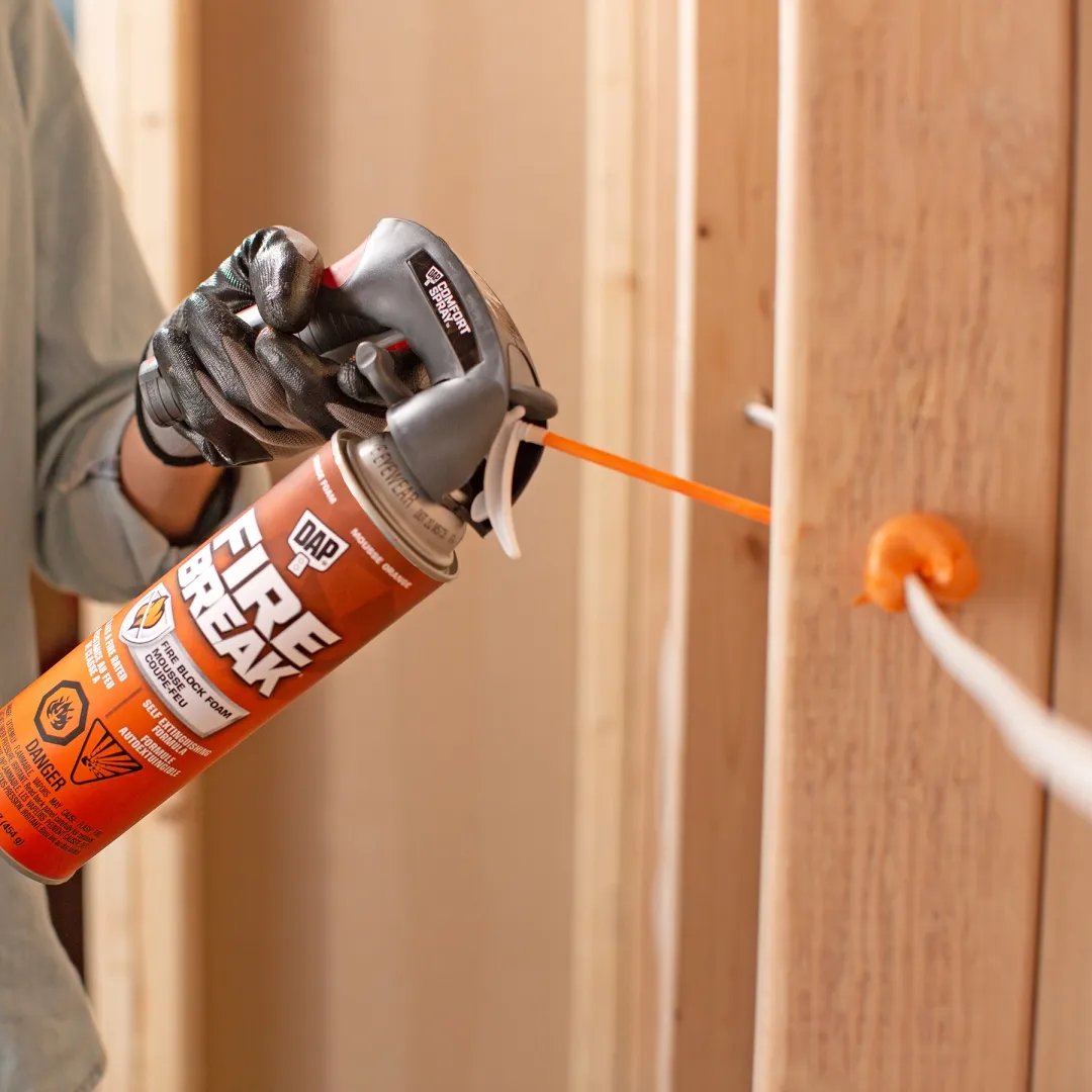 DAP DAP FireBreak Flame Resistant Foam Sealant DAP DAP FireBreak Flame Resistant Foam Sealant