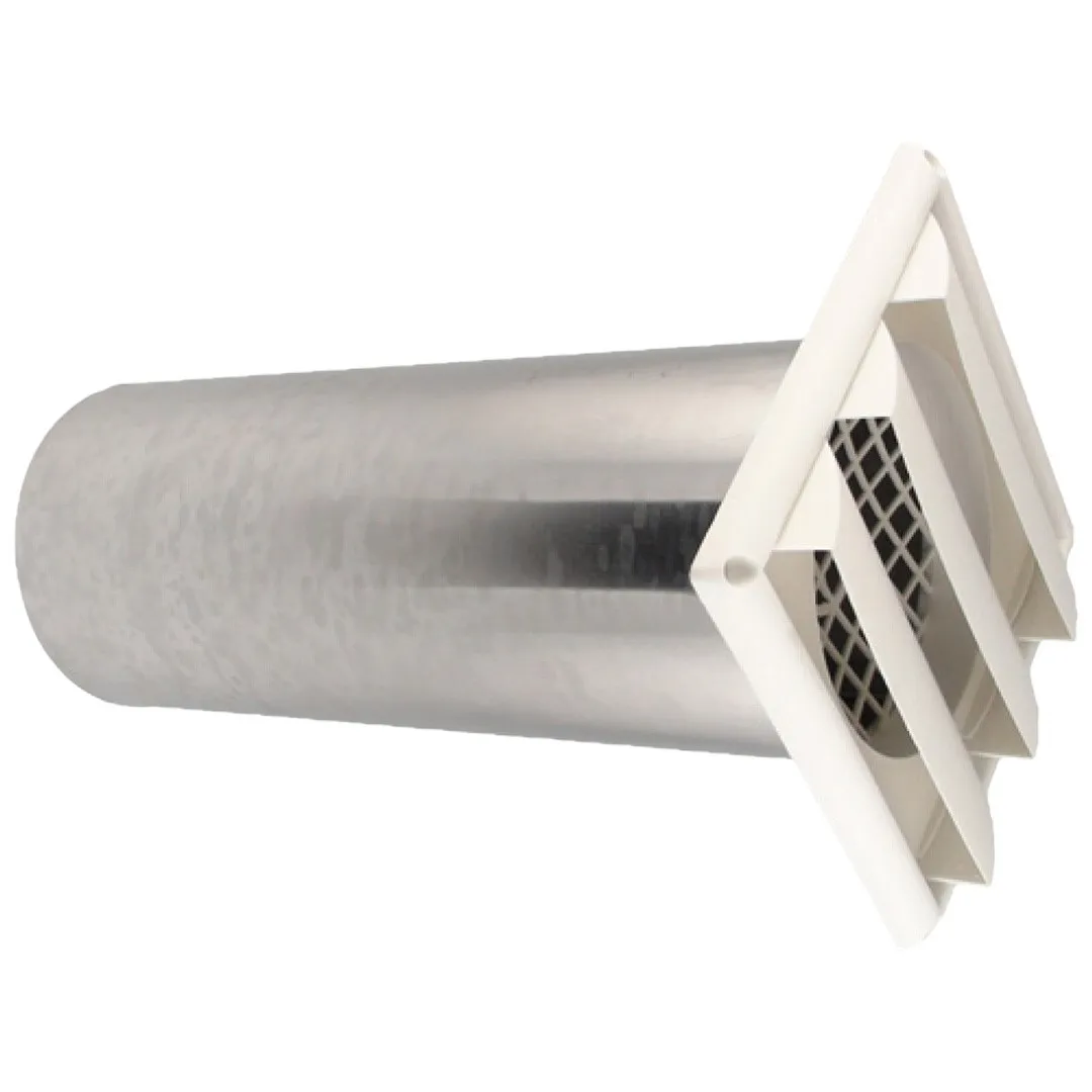 DEFLECTO DEFLECTO Fresh Air Intake With Assembled Hood & Pipe DEFLECTO DEFLECTO Fresh Air Intake With Assembled Hood & Pipe