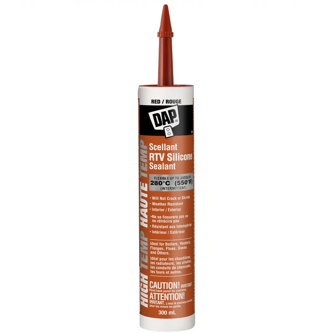 DAP DAP High Temp RTV Silicone Sealant - 300ml Tube