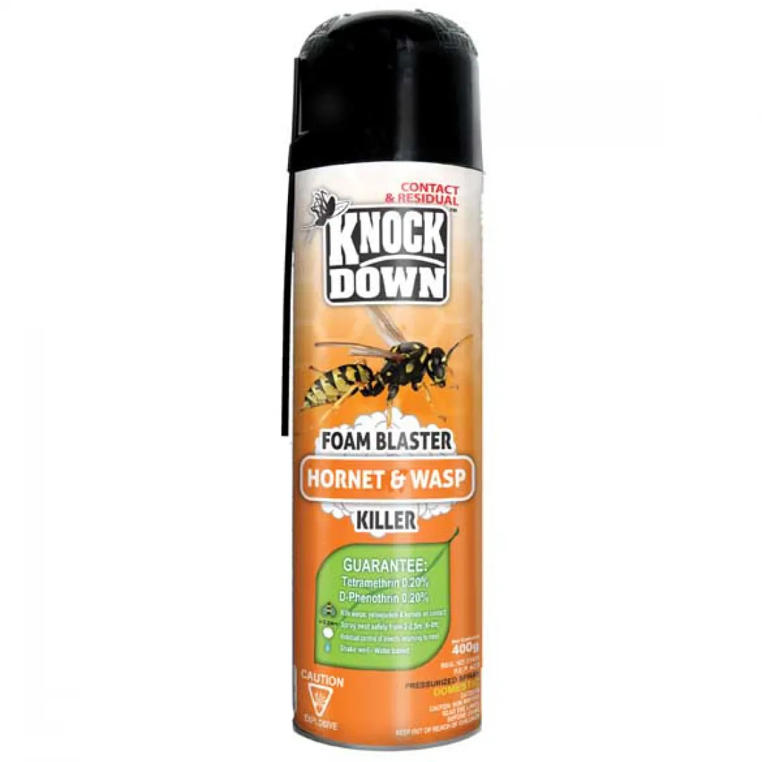 KNOCK DOWN Hornet & Wasp Foam Blaster Killer KNOCK DOWN Hornet & Wasp Foam Blaster Killer