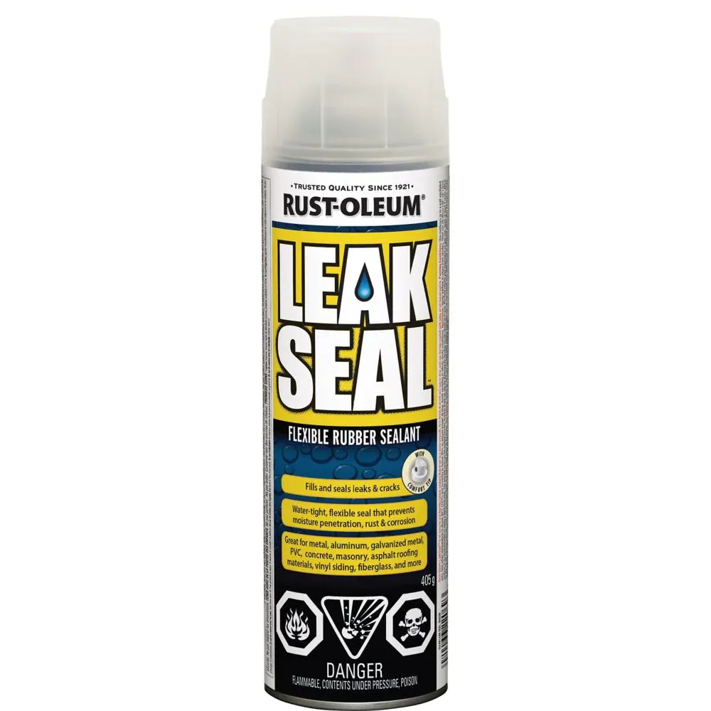 RUST-OLEUM RUST-OLEUM LeakSeal Flexible Rubber Sealant - 450g RUST-OLEUM RUST-OLEUM LeakSeal Flexible Rubber Sealant - 450g