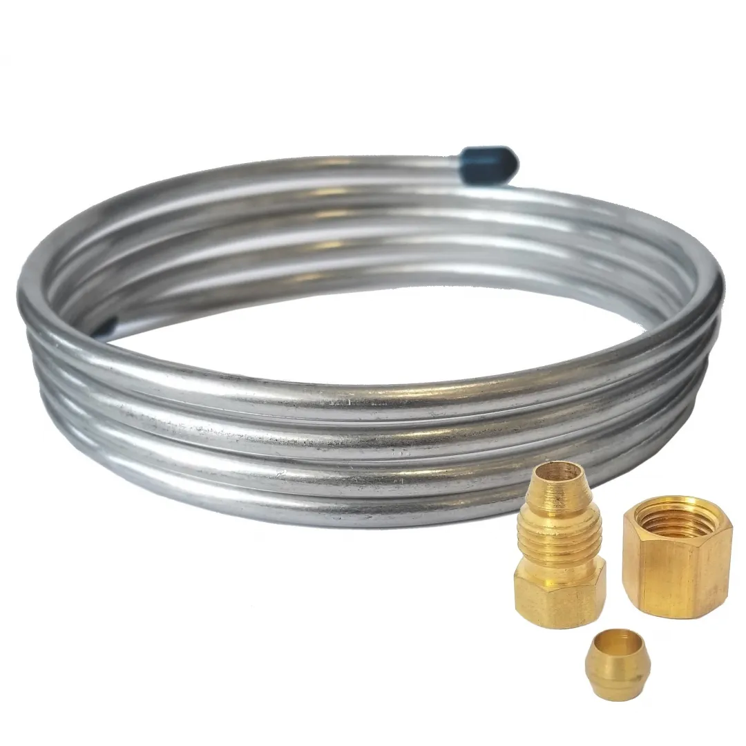 MONTI & ASSOCIATES MONTI & ASSOCIATES MA-Line 5' Aluminum Coil Kit With Brass Fittings MONTI & ASSOCIATES MONTI & ASSOCIATES MA-Line 5' Aluminum Coil Kit With Brass Fittings