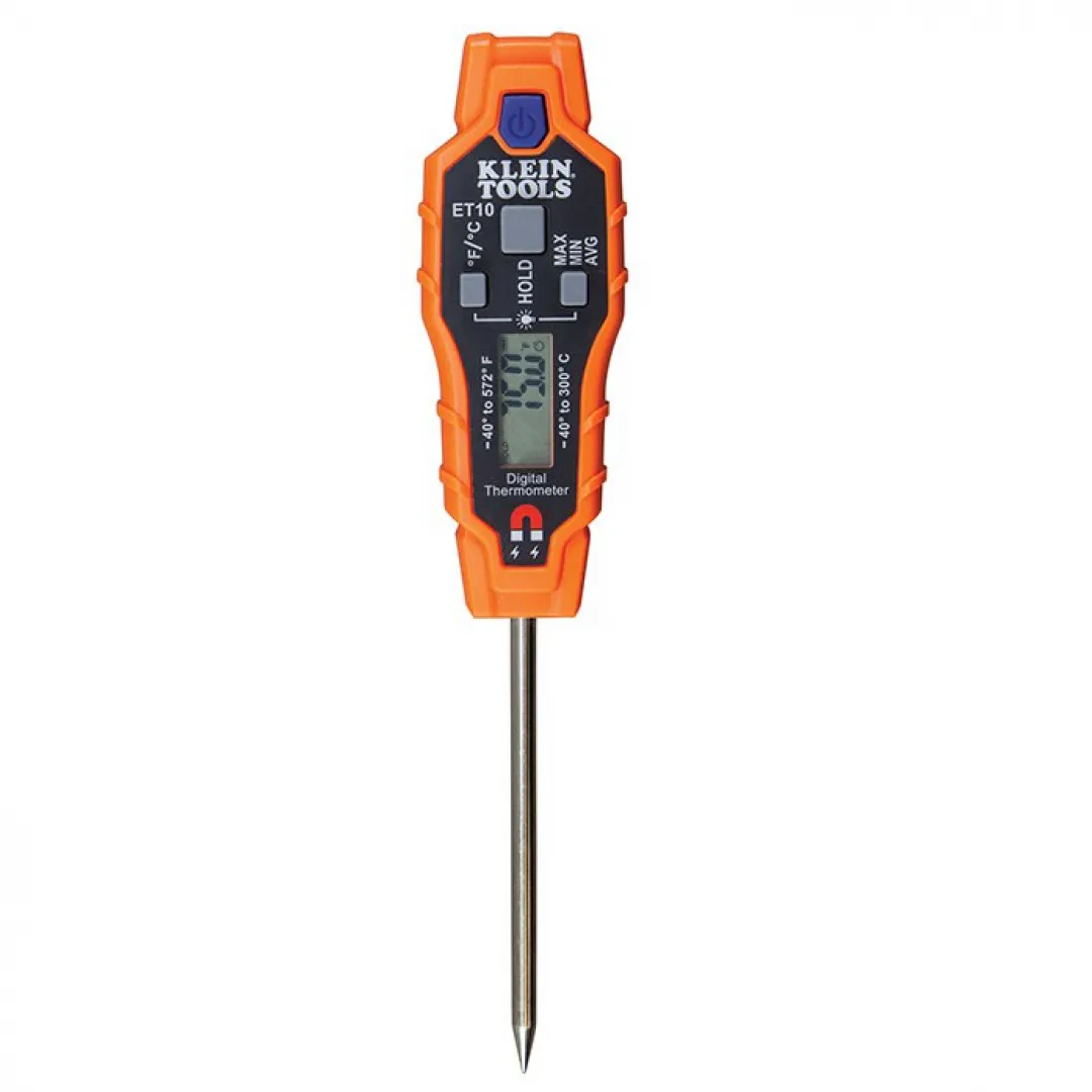 KLEIN TOOLS KLEIN TOOLS Magnetic Digital Pocket Thermometer KLEIN TOOLS KLEIN TOOLS Magnetic Digital Pocket Thermometer
