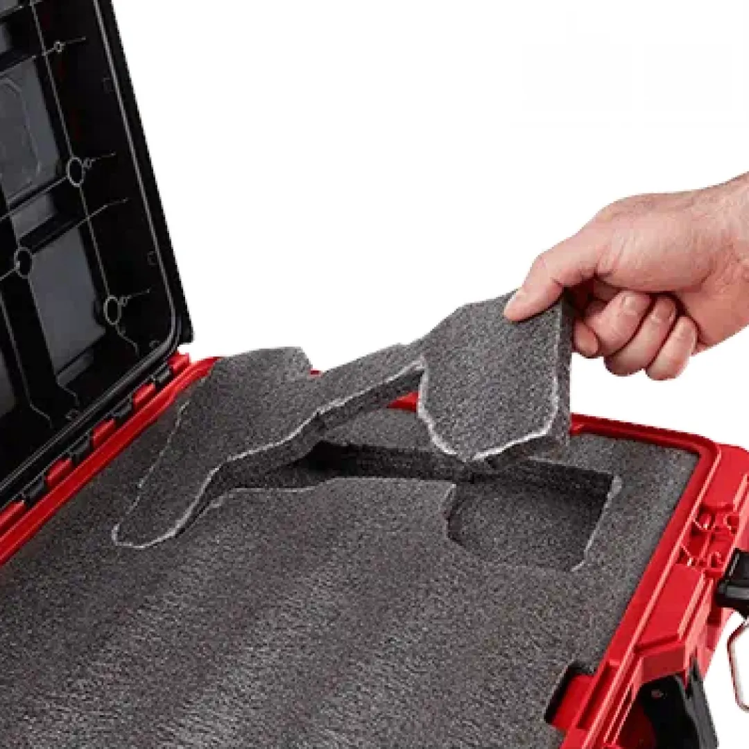 MILWAUKEE MILWAUKEE Packout Tools Case With Customizable Insert MILWAUKEE MILWAUKEE Packout Tools Case With Customizable Insert