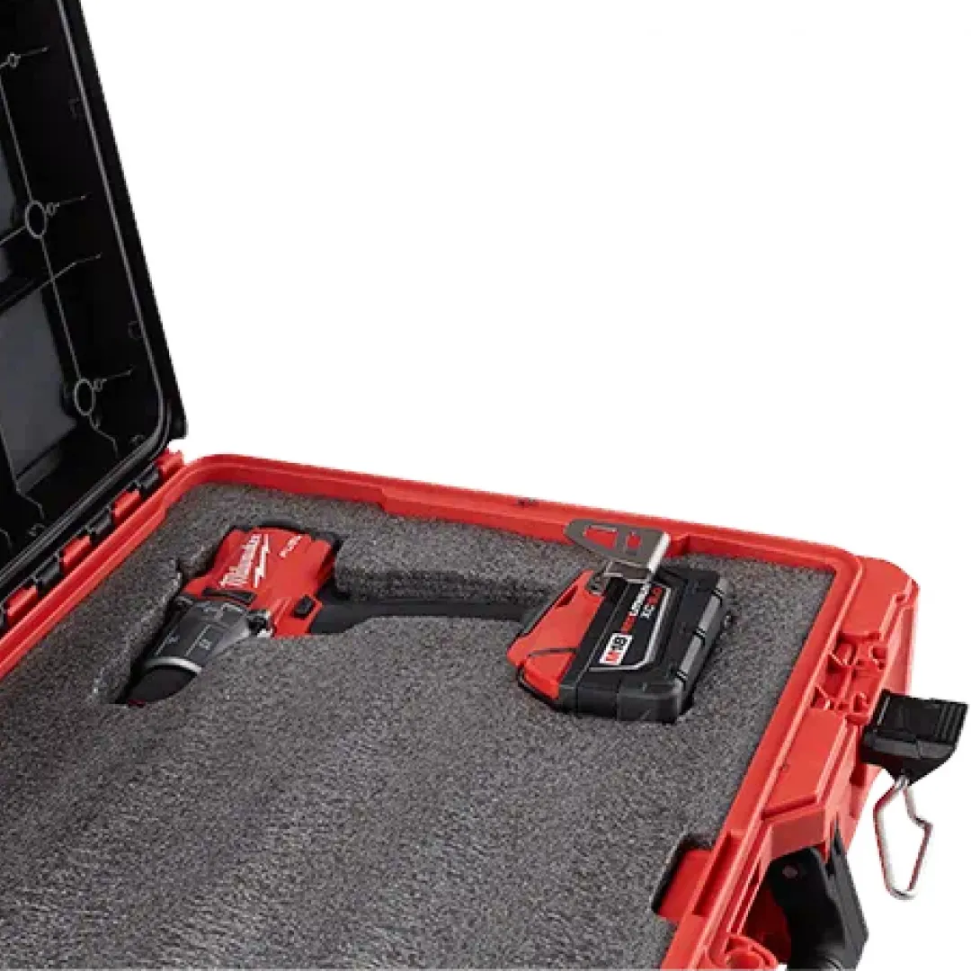 MILWAUKEE MILWAUKEE Packout Tools Case With Customizable Insert MILWAUKEE MILWAUKEE Packout Tools Case With Customizable Insert