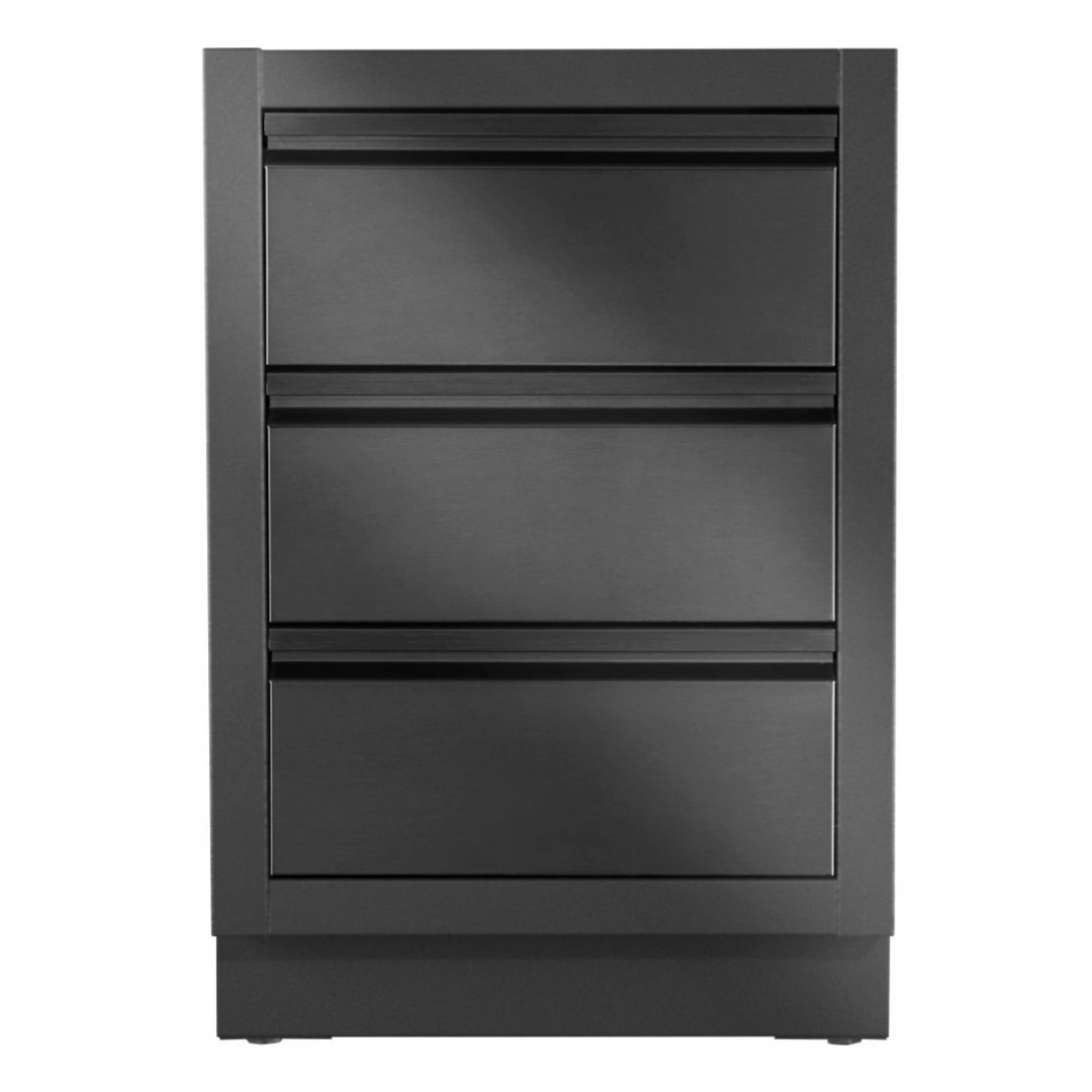 NAPOLEON NAPOLEON OASIS 3 Drawer Cabinet - Matte Black