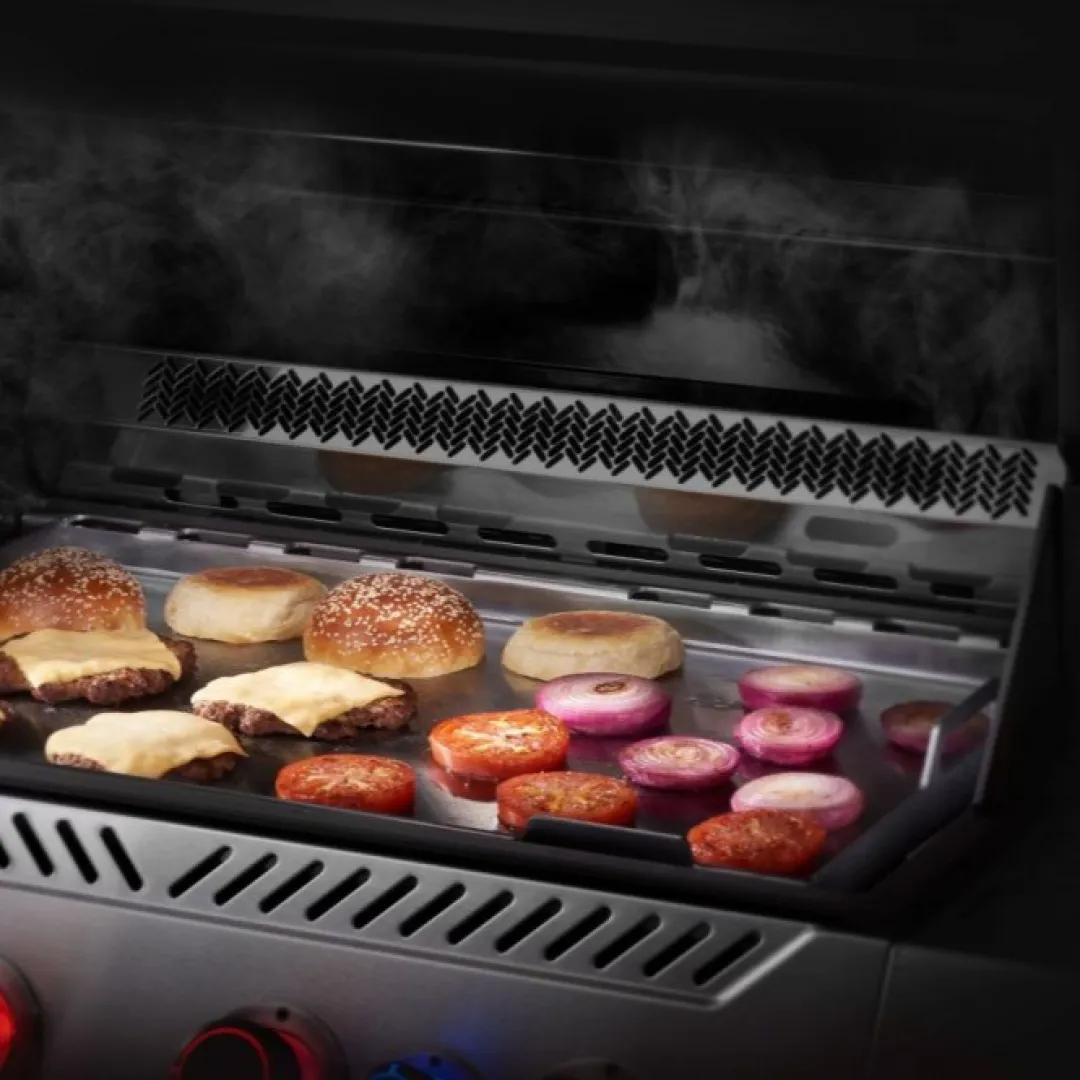NAPOLEON NAPOLEON Stainless Steel BBQ Griddle Insert For Prestige and Rogue NAPOLEON NAPOLEON Stainless Steel BBQ Griddle Insert For Prestige and Rogue