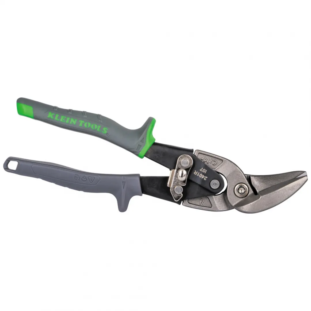 KLEIN TOOLS KLEIN TOOLS Offset Right-Cutting Aviation Snips KLEIN TOOLS KLEIN TOOLS Offset Right-Cutting Aviation Snips