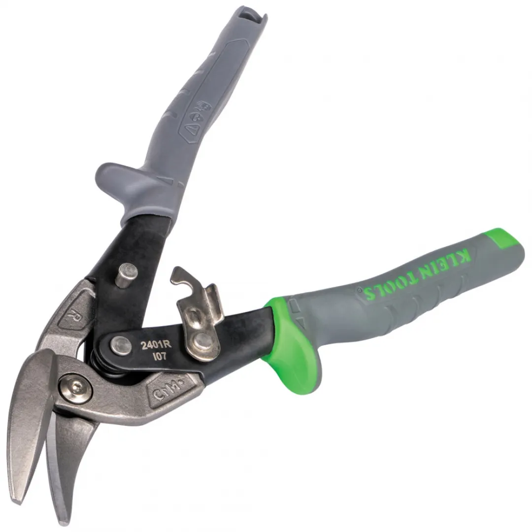 KLEIN TOOLS KLEIN TOOLS Offset Right-Cutting Aviation Snips KLEIN TOOLS KLEIN TOOLS Offset Right-Cutting Aviation Snips