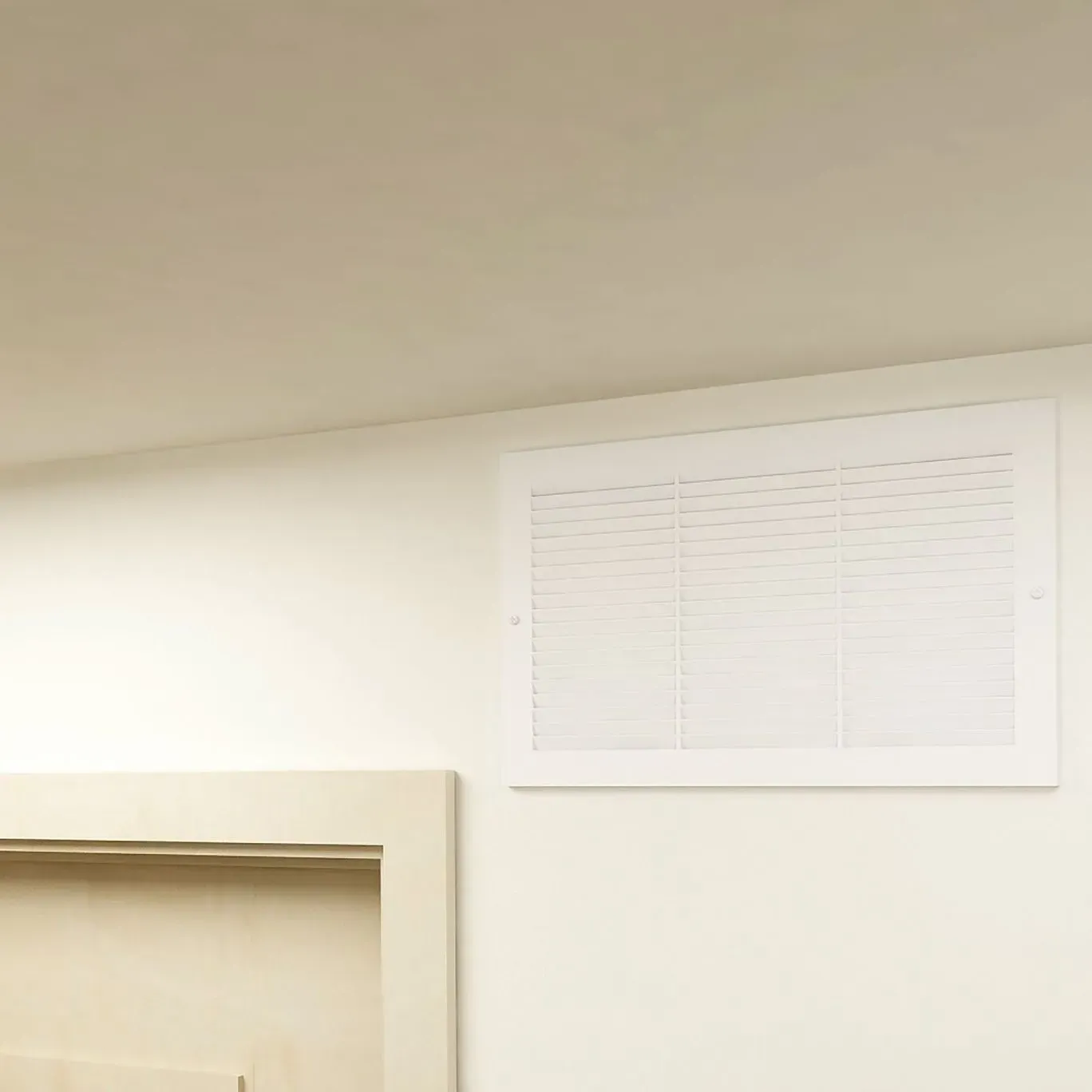 IMPERIAL IMPERIAL Plastic Return Air Sidewall Grille IMPERIAL IMPERIAL Plastic Return Air Sidewall Grille