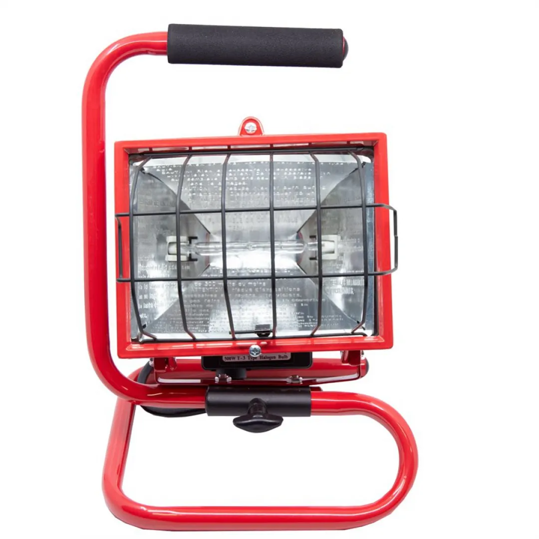 Portable Halogen Worklight - 500W Portable Halogen Worklight - 500W