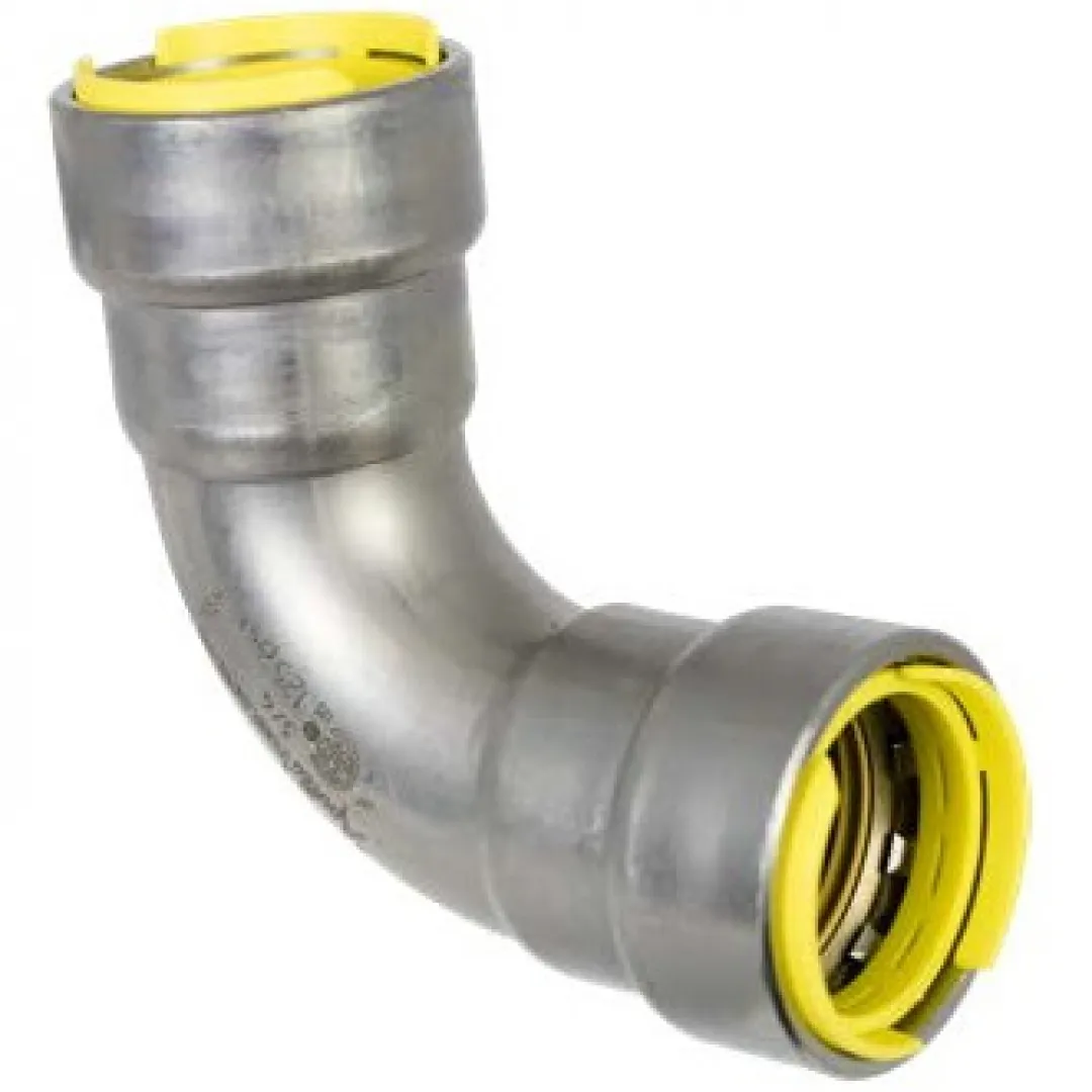APOLLO VALVES APOLLO VALVES Power Press Carbon Steel 90° Gas Elbows APOLLO VALVES APOLLO VALVES Power Press Carbon Steel 90° Gas Elbows