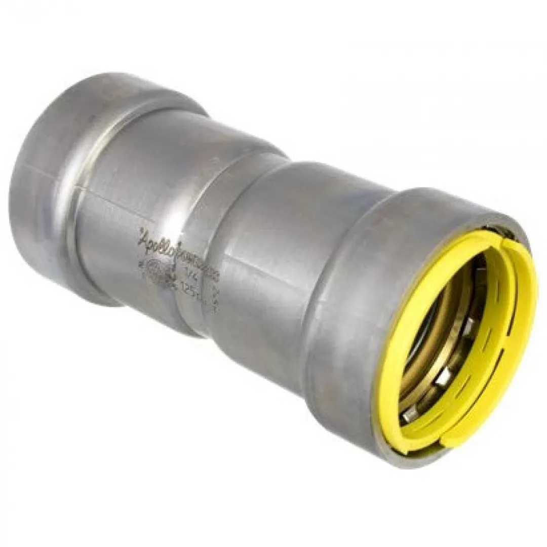APOLLO VALVES APOLLO VALVES Power Press Carbon Steel Gas Couplings With Stop APOLLO VALVES APOLLO VALVES Power Press Carbon Steel Gas Couplings With Stop