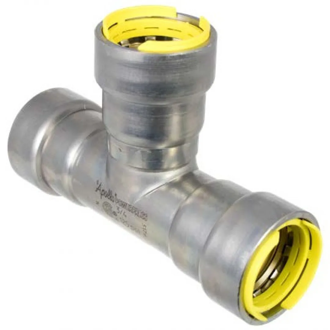 APOLLO VALVES APOLLO VALVES Power Press Carbon Steel Gas Reducer Tee APOLLO VALVES APOLLO VALVES Power Press Carbon Steel Gas Reducer Tee