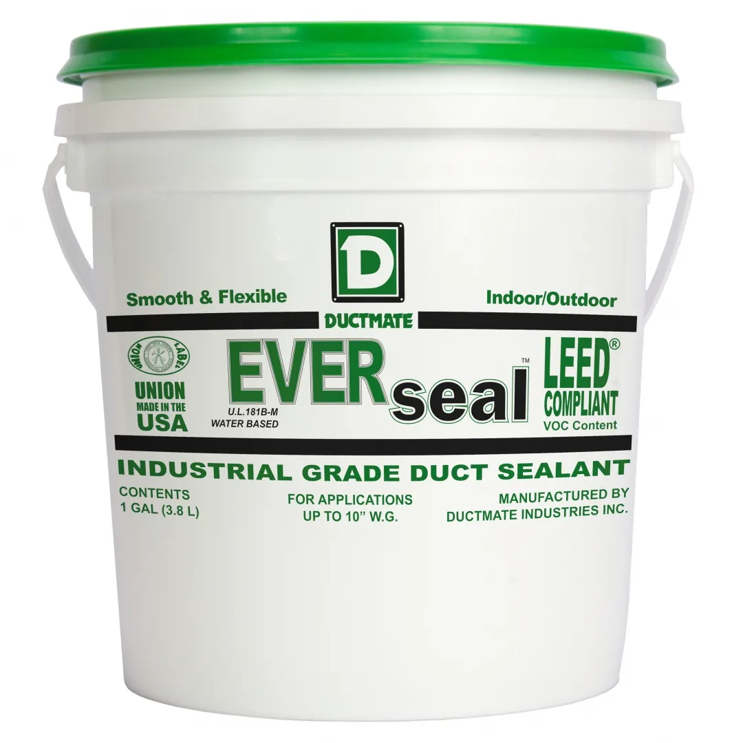 DUCTMATE DUCTMATE Everseal Industrial Grade Water-Based Duct Sealant DUCTMATE DUCTMATE Everseal Industrial Grade Water-Based Duct Sealant