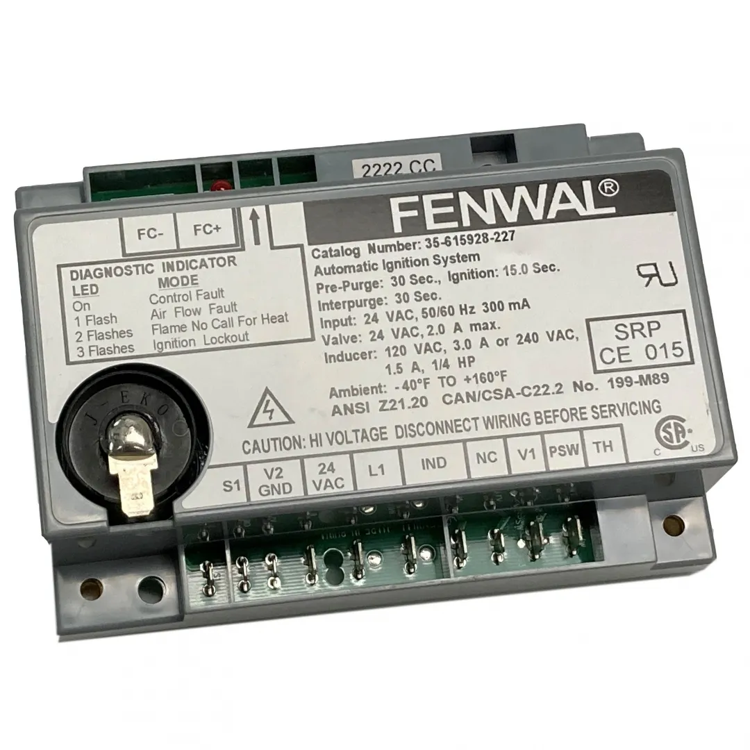 SUPERIOR RADIANT PRODUCTS SUPERIOR RADIANT PRODUCTS Fenwal Module With Blower Control SUPERIOR RADIANT PRODUCTS SUPERIOR RADIANT PRODUCTS Fenwal Module With Blower Control