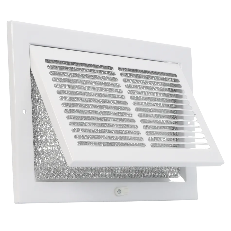 IMPERIAL IMPERIAL Steel Return Air Sidewall Grille With Filter IMPERIAL IMPERIAL Steel Return Air Sidewall Grille With Filter