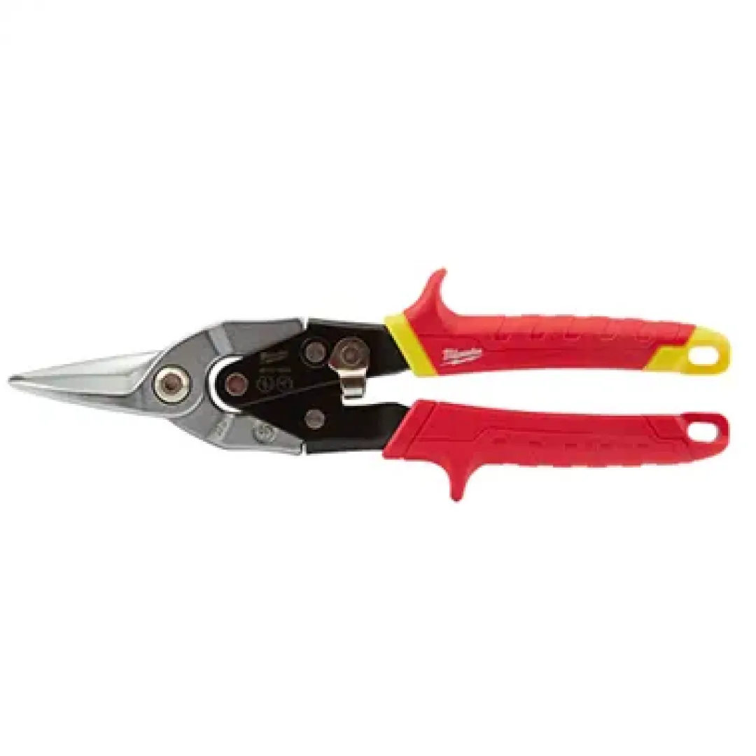 MILWAUKEE MILWAUKEE Straight Cutting Aviation Snips MILWAUKEE MILWAUKEE Straight Cutting Aviation Snips