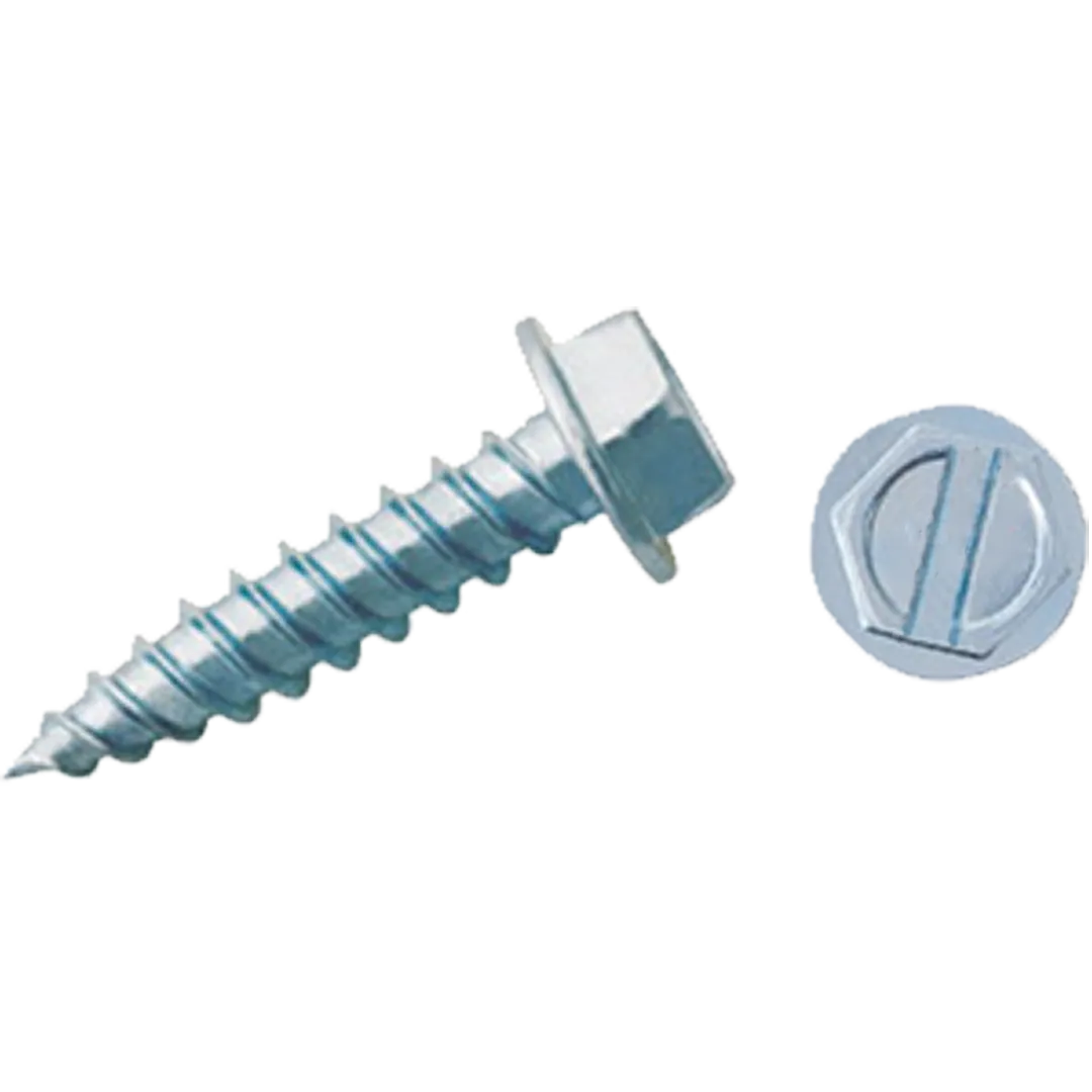 DURO DYNE DURO DYNE Super Saber Hex Head Self Piercing Screws - Zinc Plated DURO DYNE DURO DYNE Super Saber Hex Head Self Piercing Screws - Zinc Plated