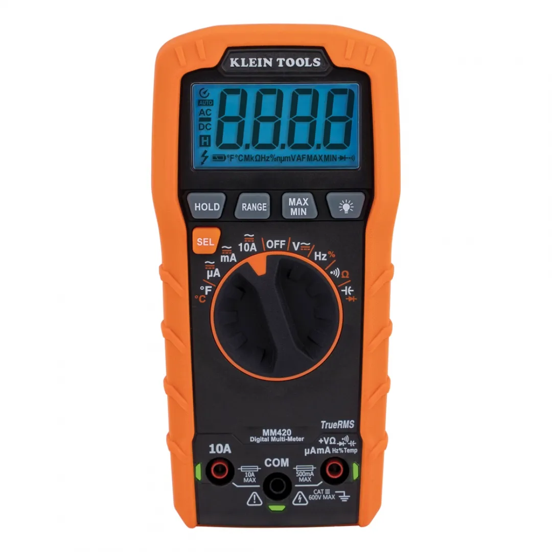 KLEIN TOOLS KLEIN TOOLS TRMS Digital Multimeter KLEIN TOOLS KLEIN TOOLS TRMS Digital Multimeter