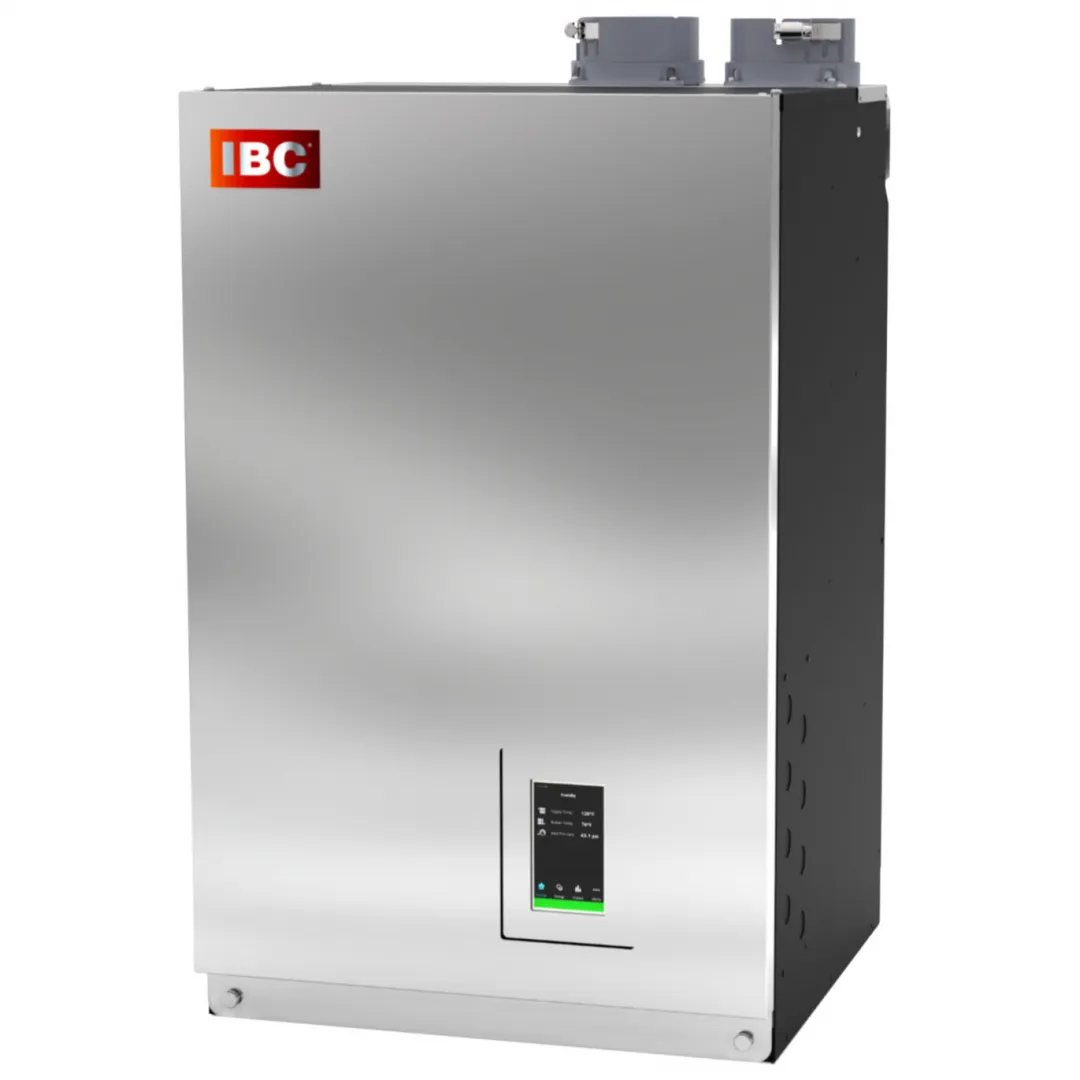 IBC IBC VX Stainless Steel Fire Tube Condensing Boilers IBC IBC VX Stainless Steel Fire Tube Condensing Boilers